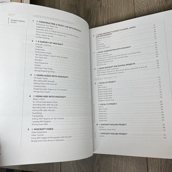 Mixcraft 8 Teacher's Guide Acoustica Soft Cover - Picture 6 of 7